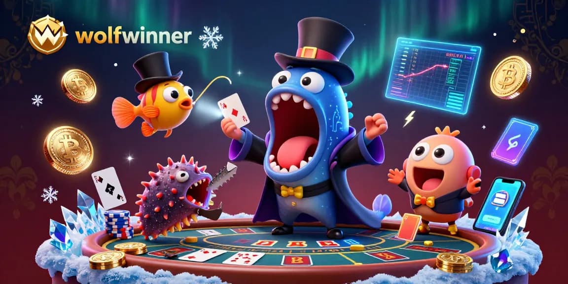 Experience the mesmerizing magic of wolfwinner at a live casino with enchanting characters and dynamic gameplay.