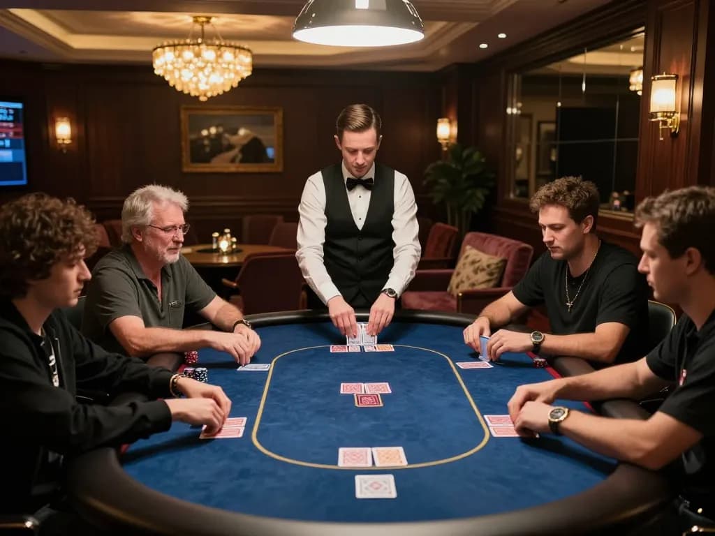 Experience thrilling moments at the gk888 poker table in a luxurious casino VIP room