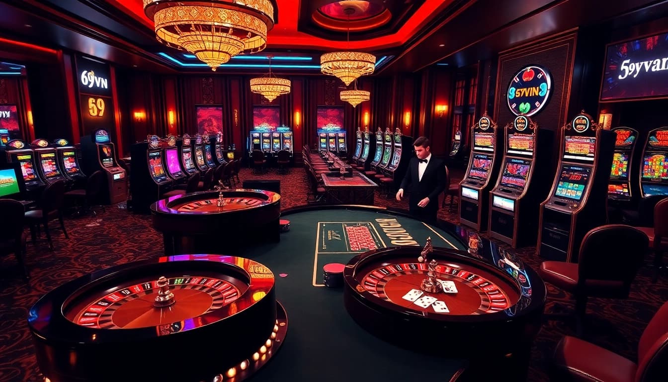 Experience the thrill of 69VN at a luxurious online casino with exciting games.