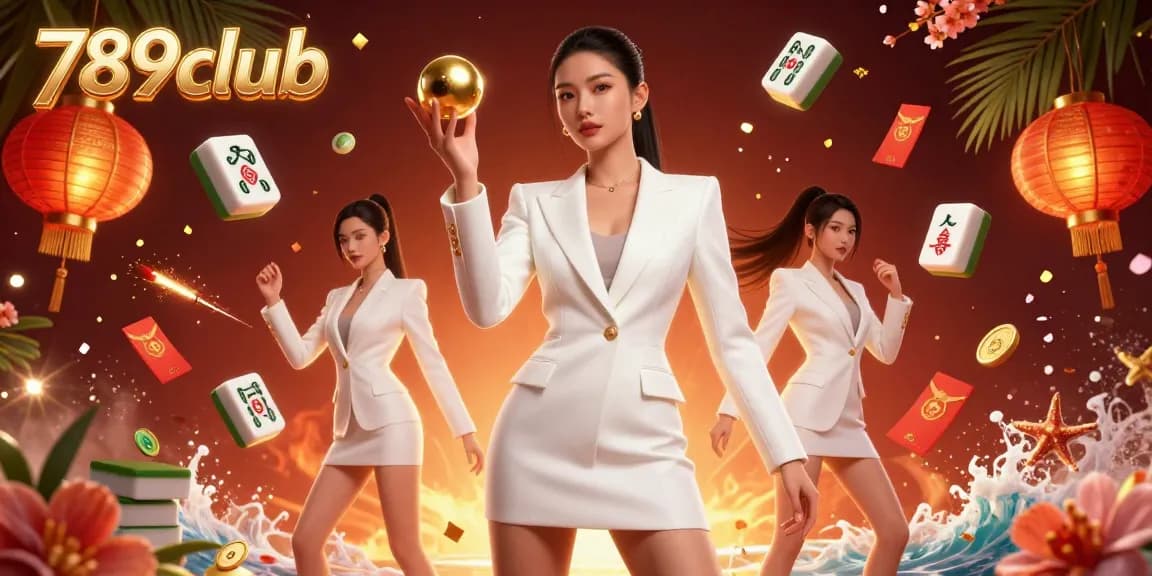 Experience the thrilling gameplay at 789club with immersive casino elements and vibrant illustrations.