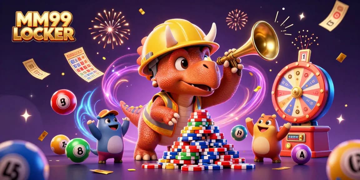 Experience thrilling moments at MM99 LOCKER with vibrant scenes of dynamic celebrations and exciting games.