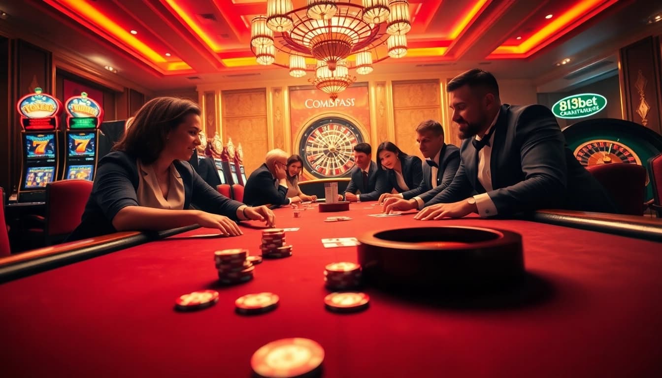 Experimente a emoção de jogar na 813bet com dealers profissionais e um ambiente de cassino vibrante.