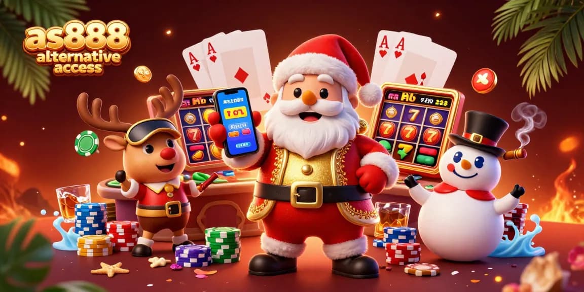 Experience the thrill of gaming with as888 alternative access in a vibrant casino scene!