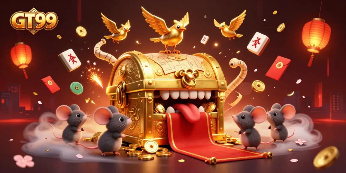 Engage in thrilling gaming at GT99 with a dynamic illustration showcasing vibrant casino elements.