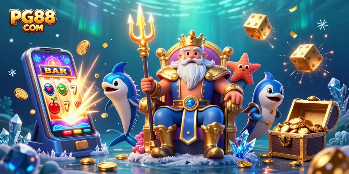 Experience the thrill of PG88 COM with a vibrant casino adventure featuring Neptune and jackpot elements.