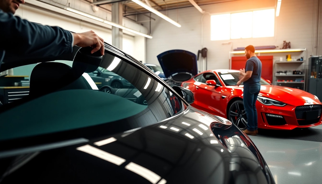 Enhance your car's look with paint protection film near me for durability and shine.