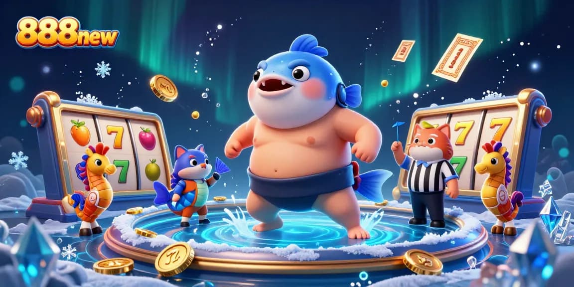 Experience thrilling gameplay with 888new as colorful reels and lucky symbols come to life!