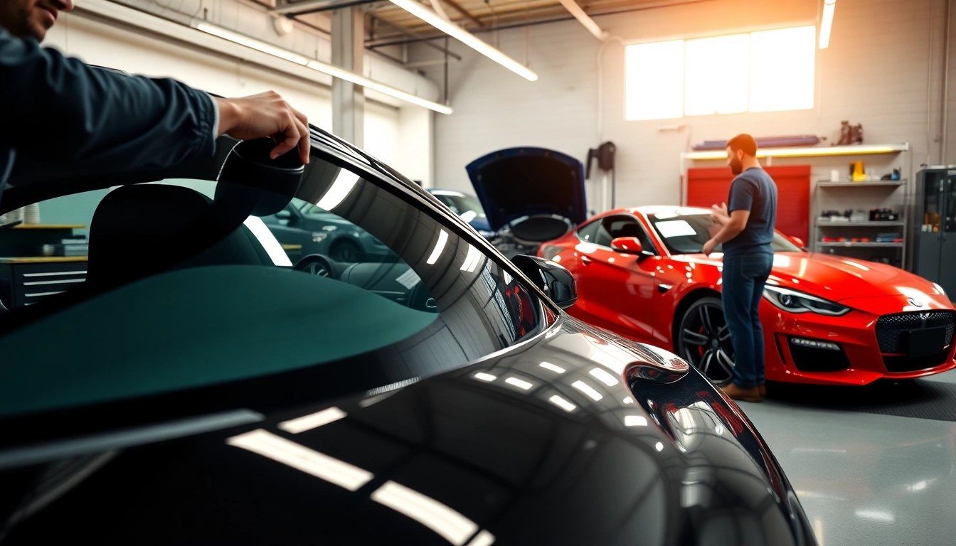 Enhance your car's look with paint protection film near me for durability and shine.