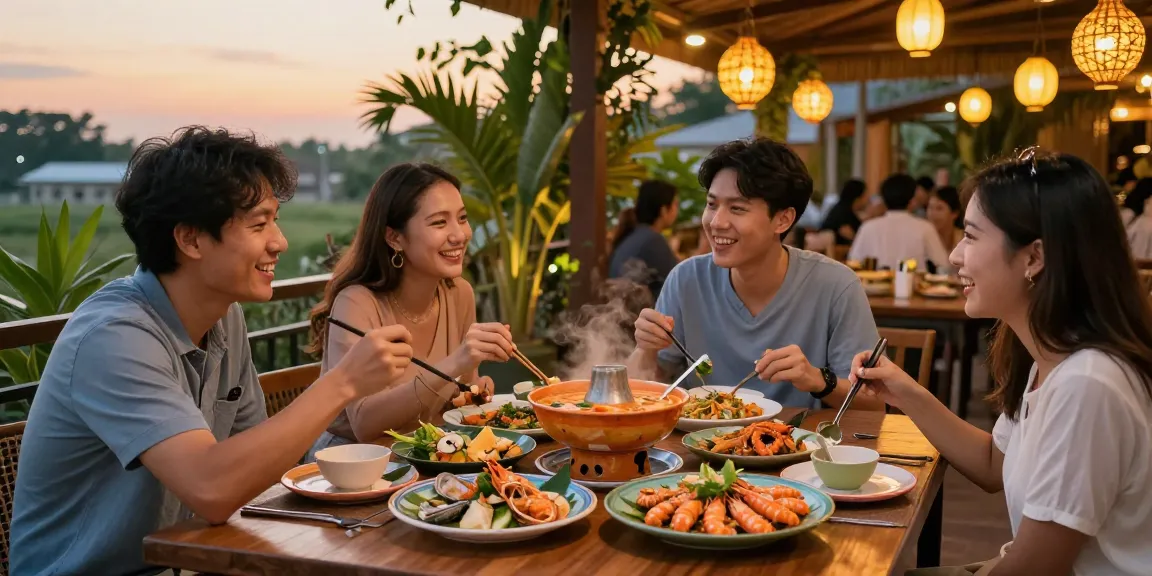 Experience the vibrant atmosphere of dining at Tarachan Huahin with rokok88 login for fantastic seafood.