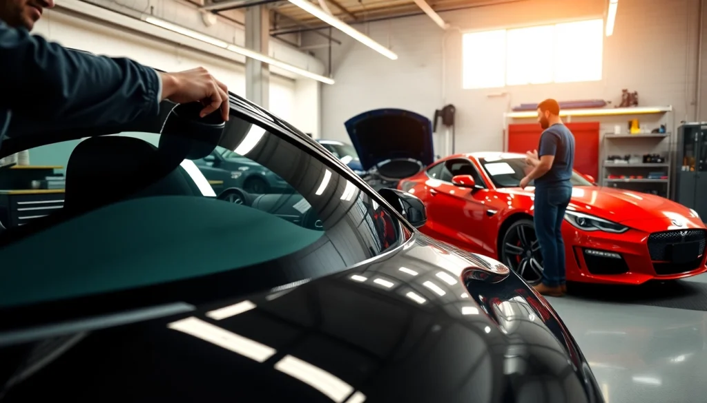 Enhance your car's look with paint protection film near me for durability and shine.