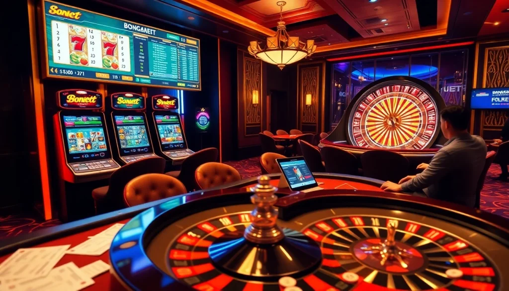bongdanet offers an immersive online gambling experience with live game action and advanced betting features.