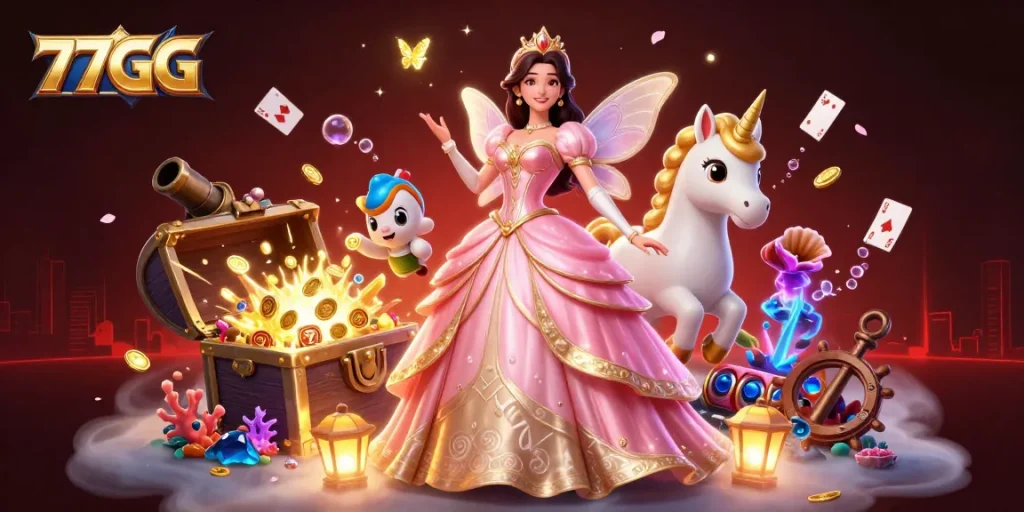 Take on thrilling casino slots at 77GG with dazzling visuals and exciting gameplay.