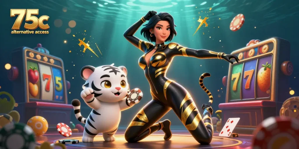 Engage in the 75c alternative access casino experience featuring vibrant slots and dynamic gameplay.