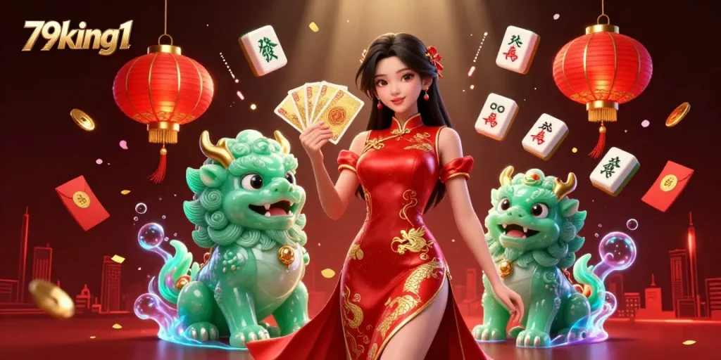 Experience thrilling gaming action at 79king1 with vibrant elements and detailed characters.
